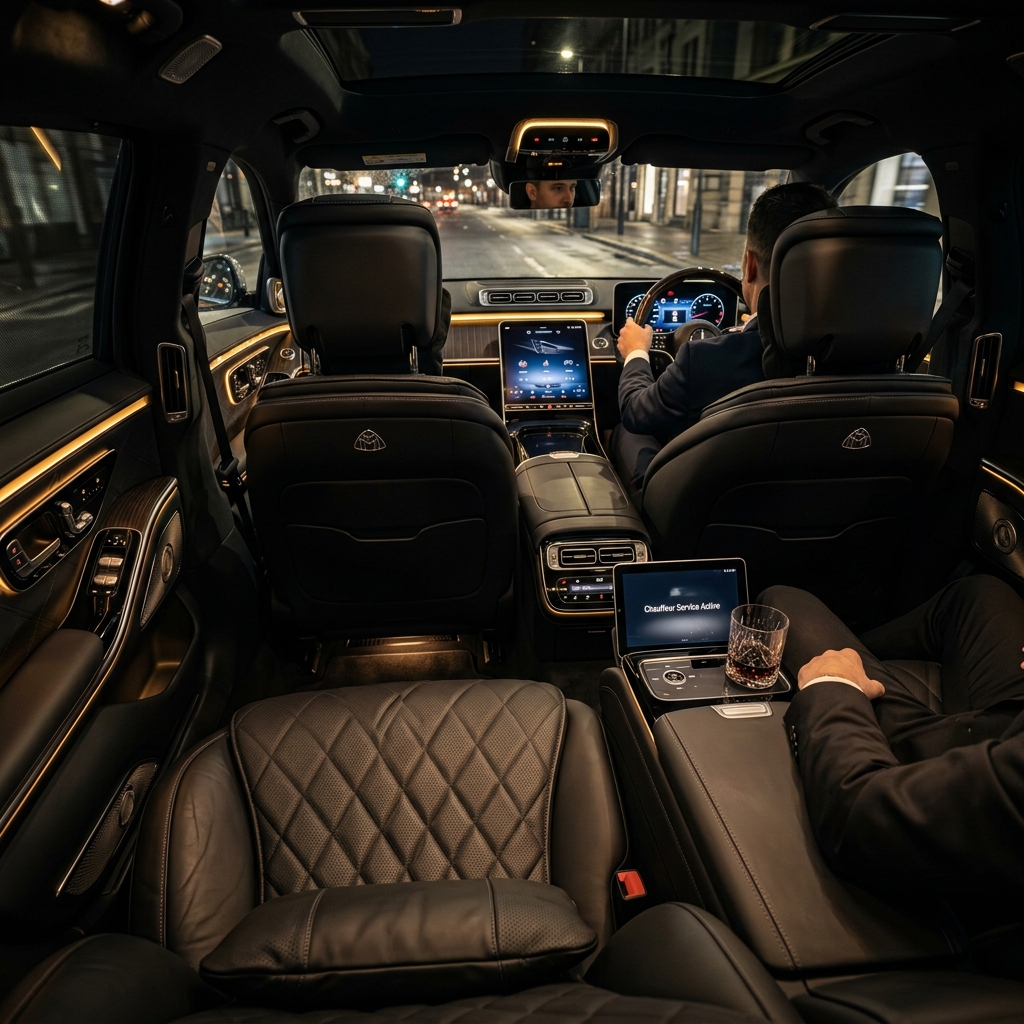 Luxury car interior